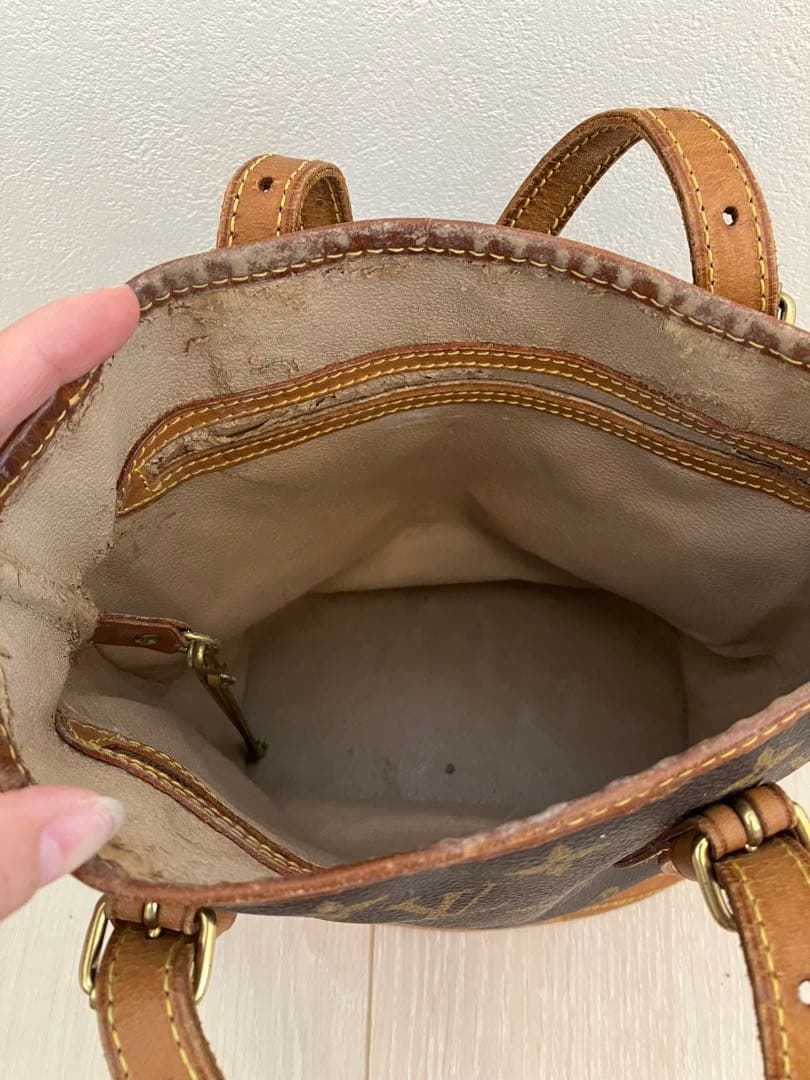 ルイ・ヴィトンのモノグラム プチ・バケット