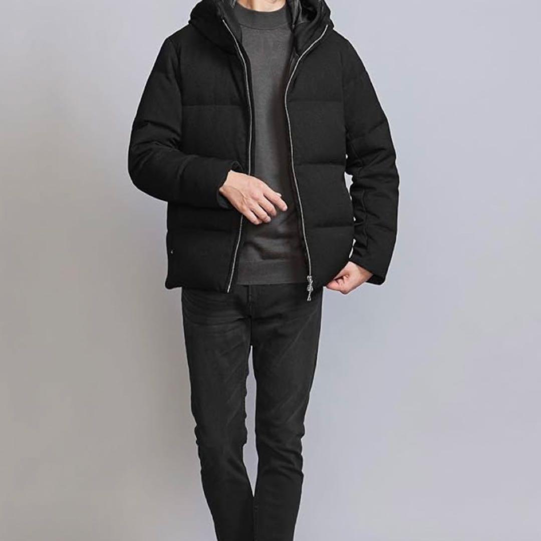 WEB限定 WARDROBE SMART LANATEC フードダウンジャケット