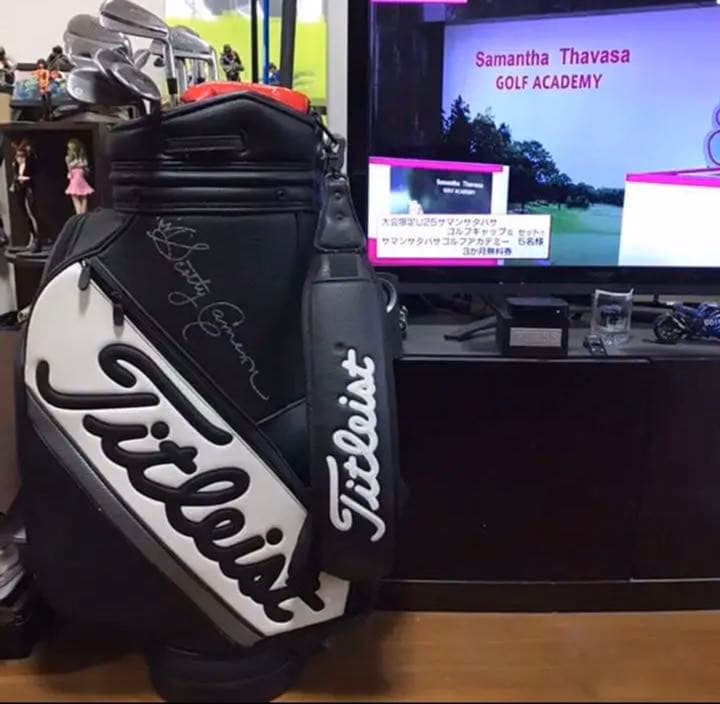 レア 直筆サイン入り ScottyCameron タイトリスト キャディバッグ