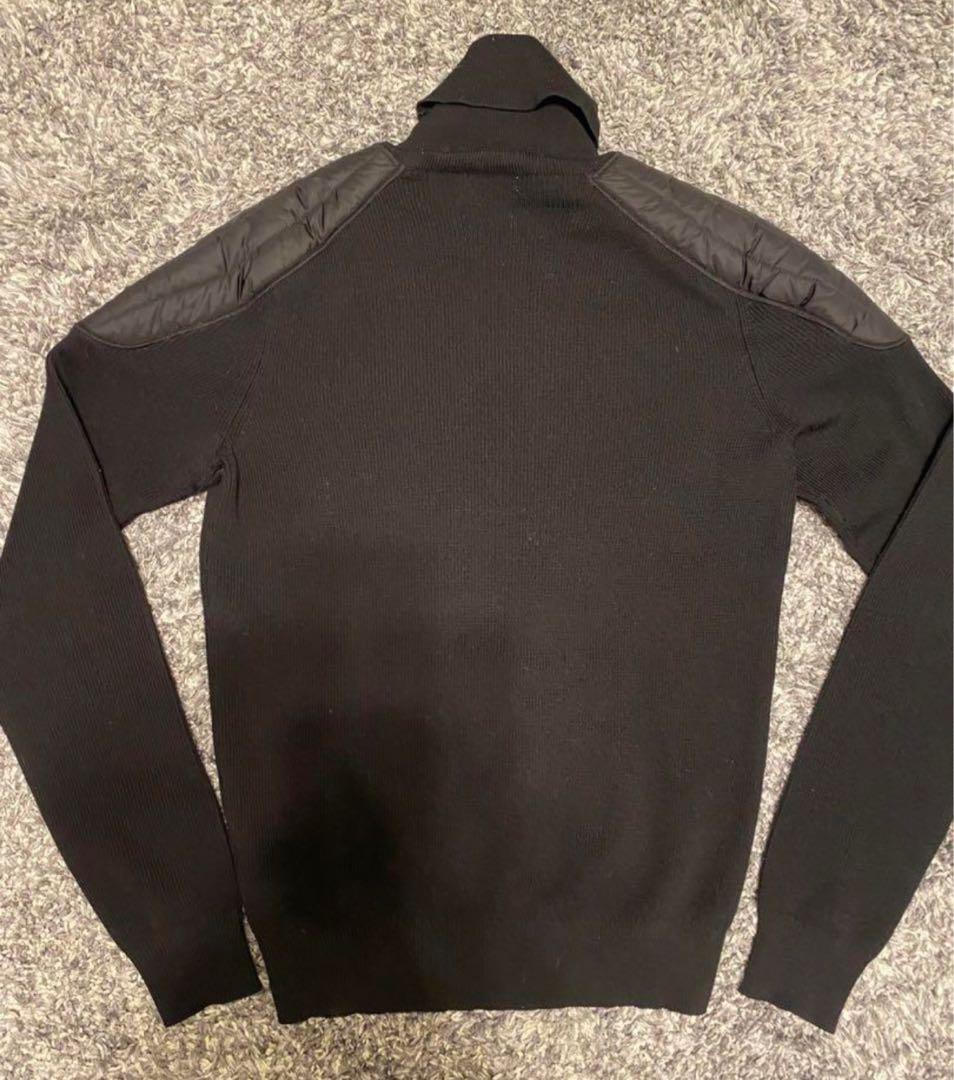 レア MONCLER モンクレール タートルネックセーター ニットダウンM