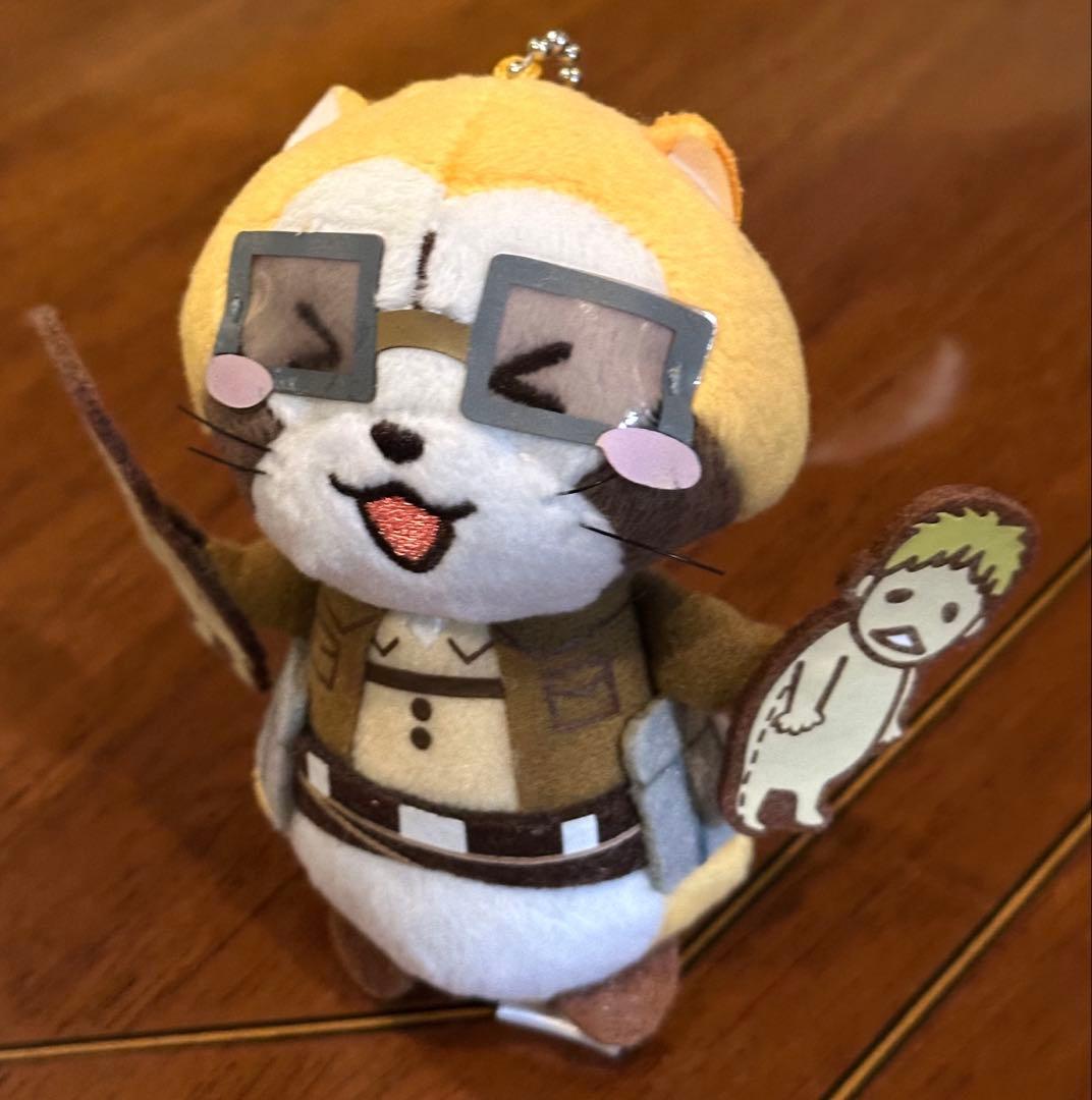 希少　タグつき　進撃の巨人 ×ラスカルコラボ　グッズセット