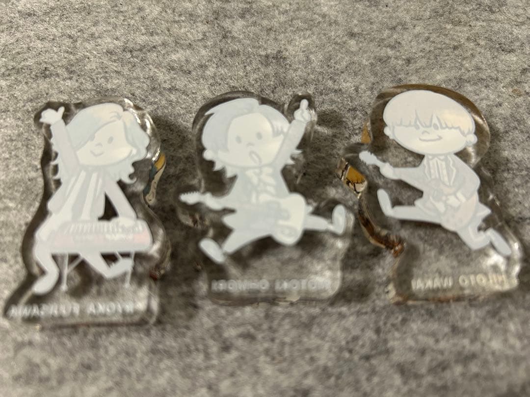 ミセスグリーンアップル ゼンジン　ガチャ　アクリルブロック3体セット