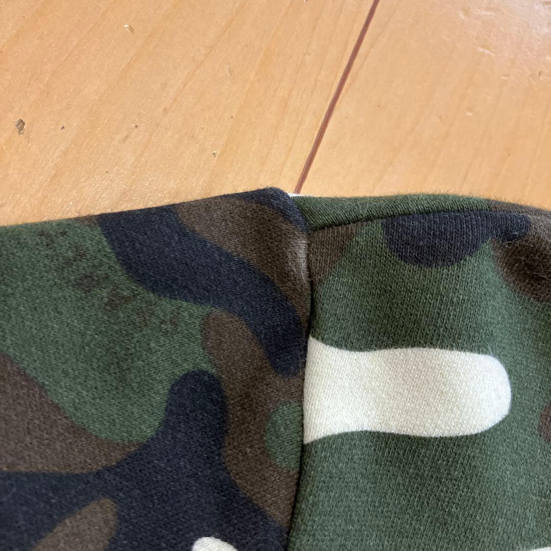 PEARLY GATES パーリーゲイツ　パーカー　カモフラ　カーキ　サイズ4