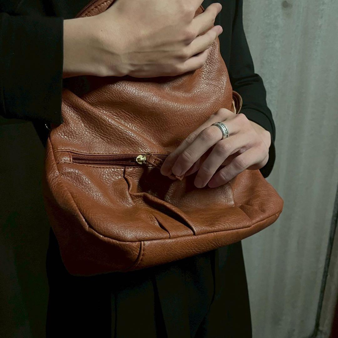 90's スタッズ ショルダーバッグ フリンジ グランジ Y2K archive