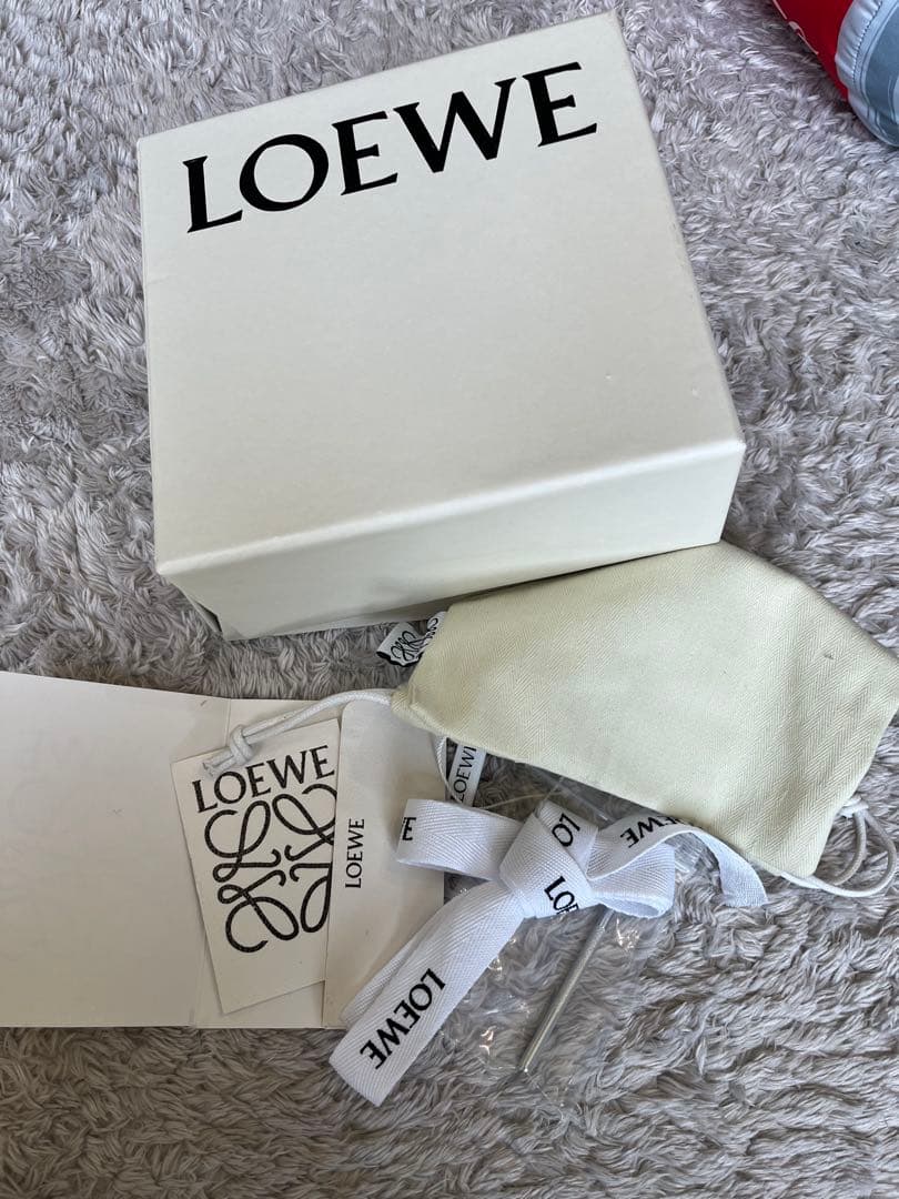LOEWE レザー ベルト ブラック
