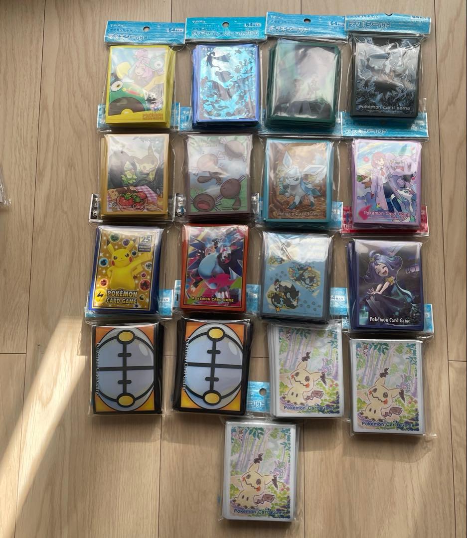 ポケカ　デッキシールド他サプライ