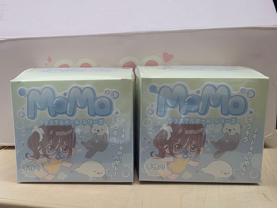 即日発送【2個未開封】海洋シリーズ 第1弾 MOMO クリスタル スクイーズ