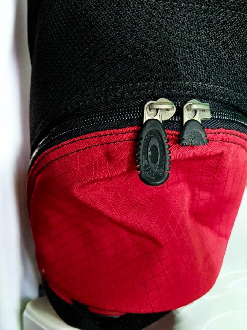 BOU送料無料/超美品　Oakley スタンドキャディバッグ 黒/赤