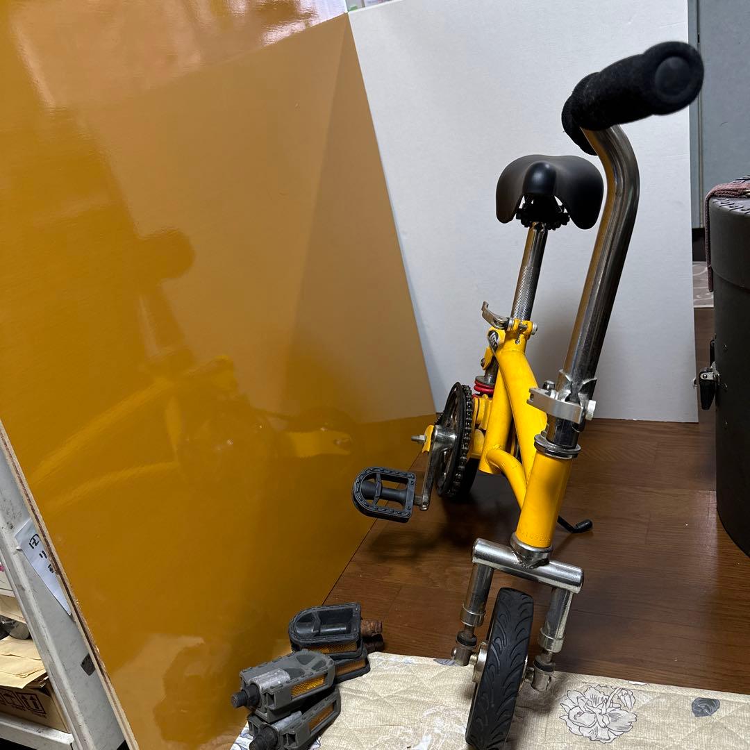 超小径自転車　リヤ左右ハブステップ付き