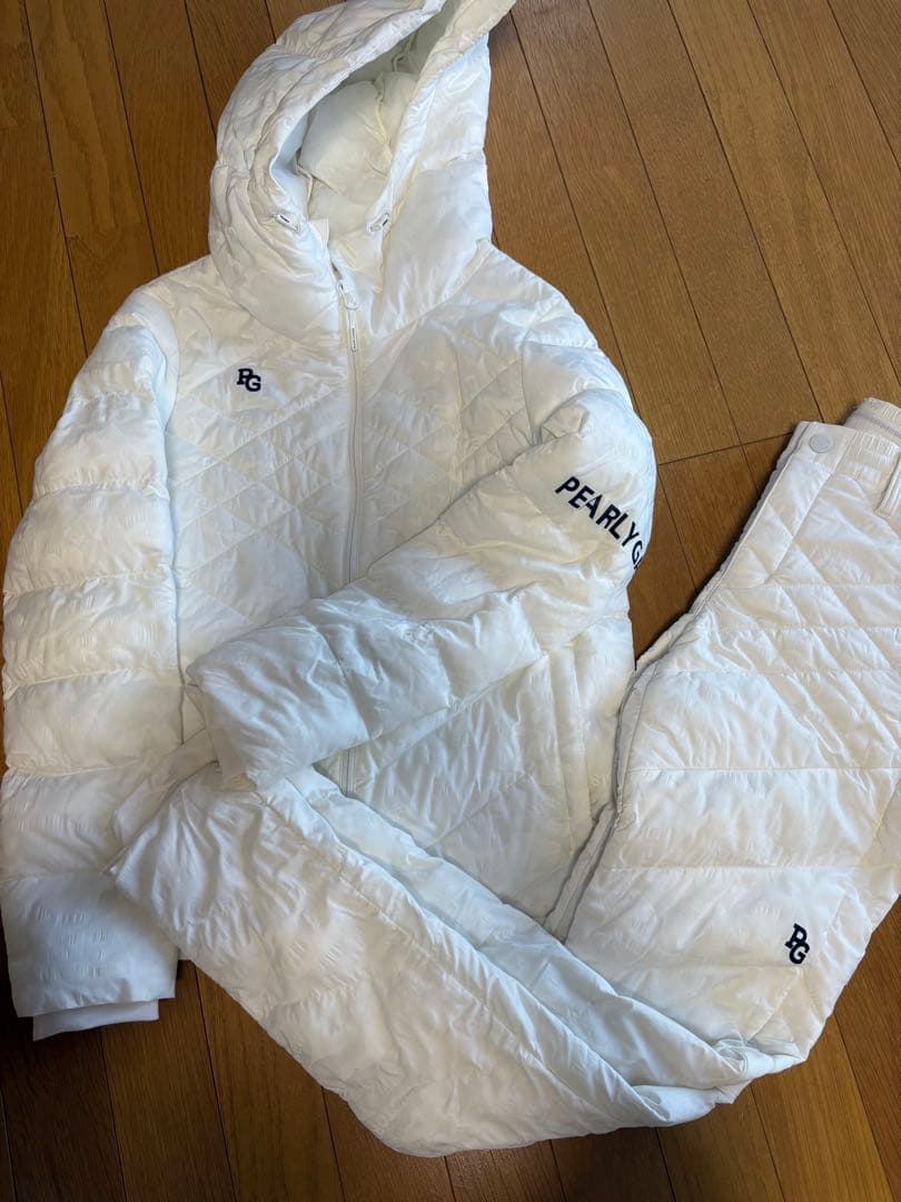 PEARLY GATES ホワイトジャケットパンツセット M