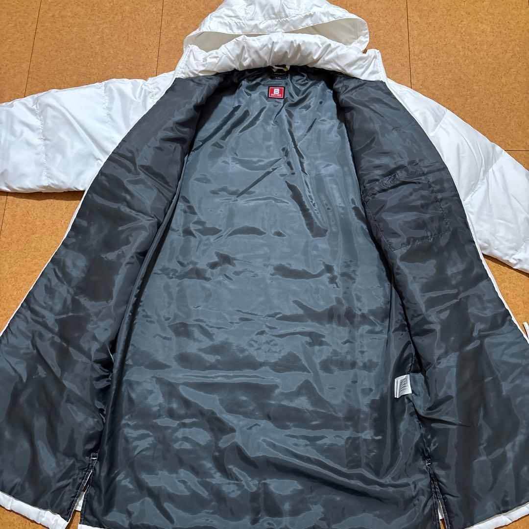 新品同様　希少　ミズノ RUNBIRD ロングダウンコート ベンチコート　L