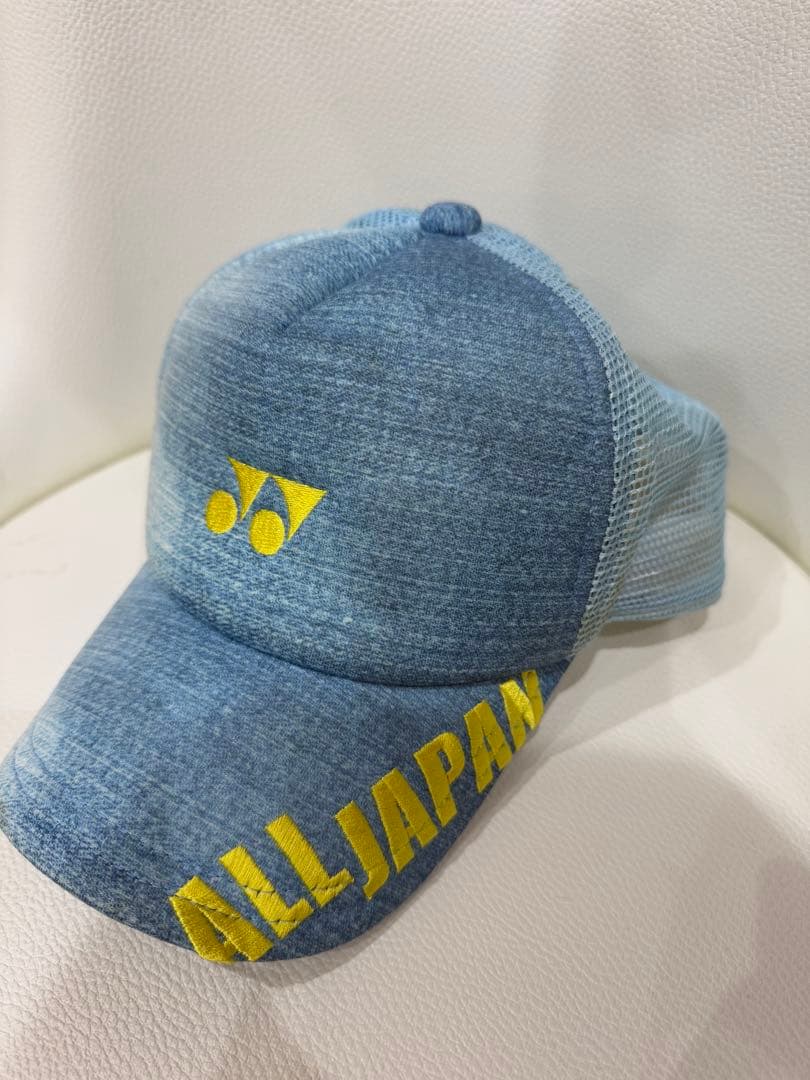 YONEX デニムブルーキャップ2018 ソフトテニス　激レア