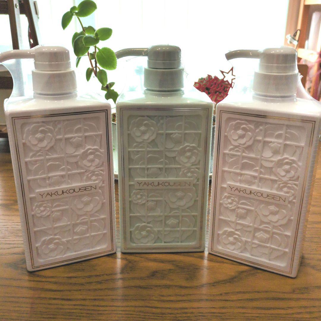 【新品未使用】薬酵泉　薬効泉薬用全身洗浄料　500ml×3本セット