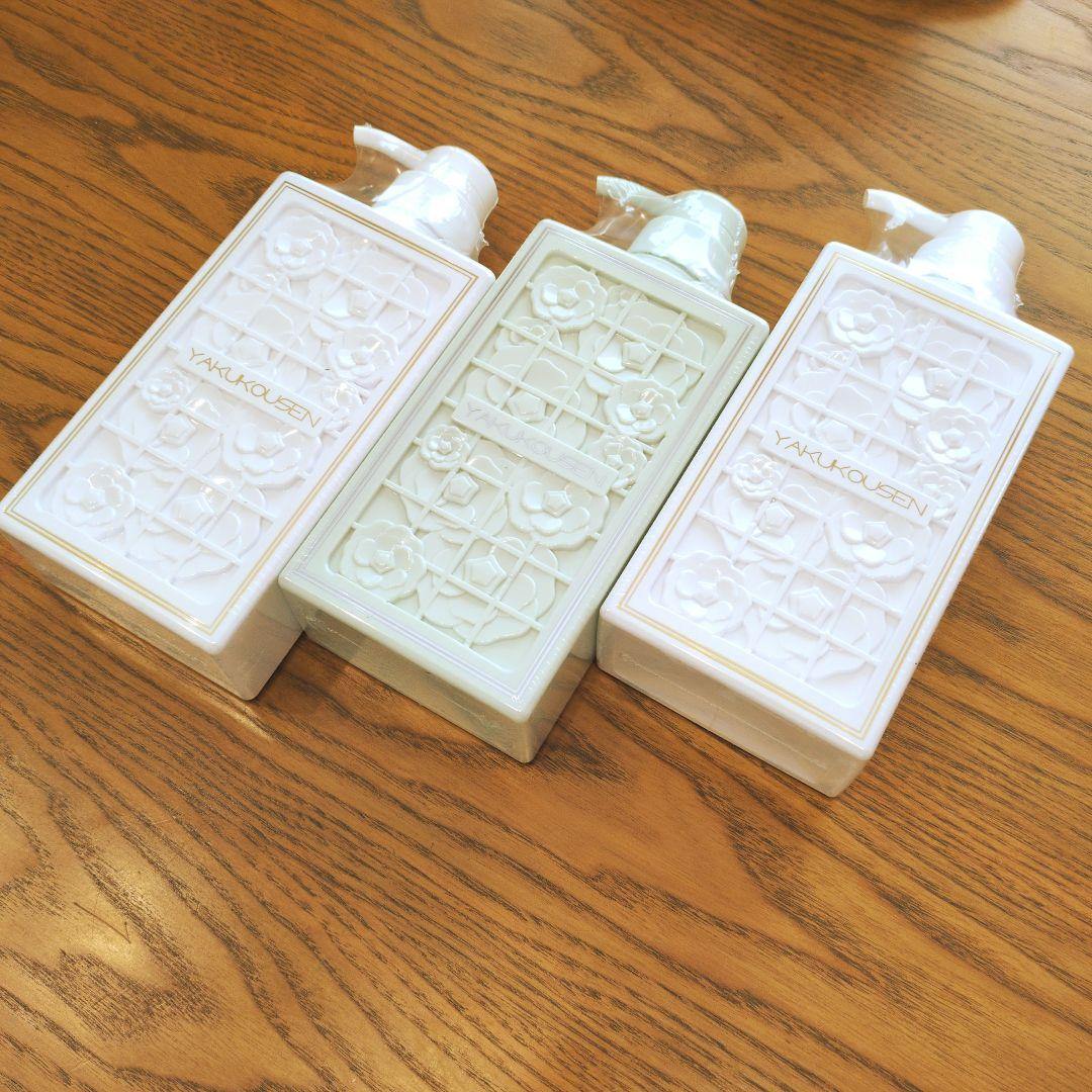 【新品未使用】薬酵泉　薬効泉薬用全身洗浄料　500ml×3本セット