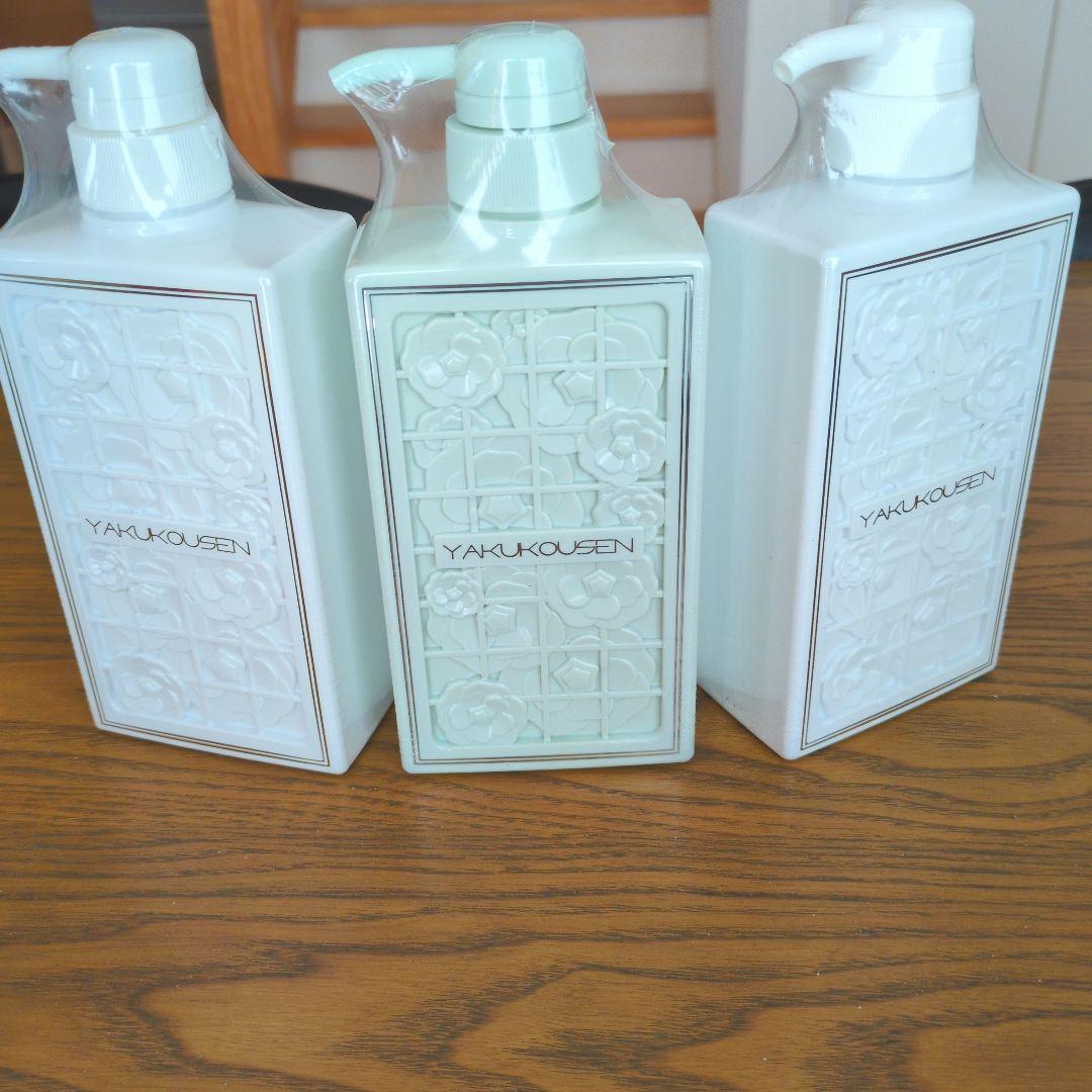 【新品未使用】薬酵泉　薬効泉薬用全身洗浄料　500ml×3本セット