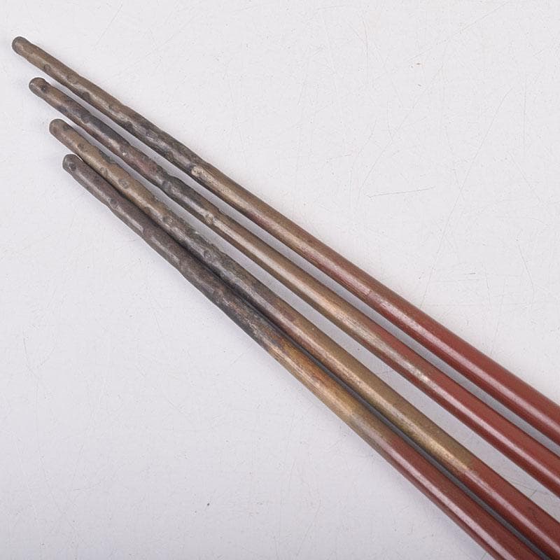 茶道具　金屋　金谷五郎三郎作　銅火箸　二組　共箱　V　R8868