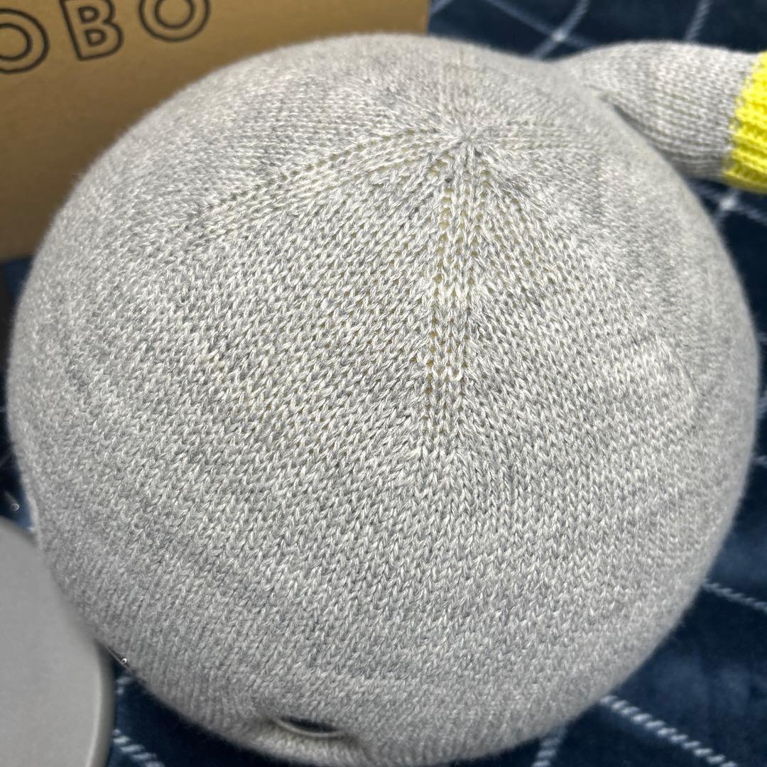 NICOBO グレー ぬいぐるみ 本体 充電器付き