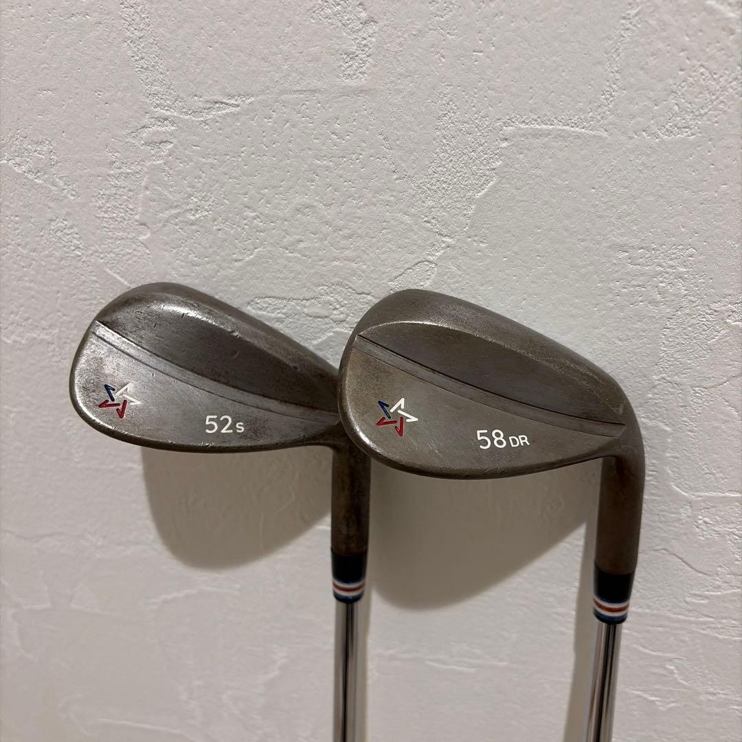 【2本セット】ARTISAN アーティザン 52°S 58°DR ノーメッキ