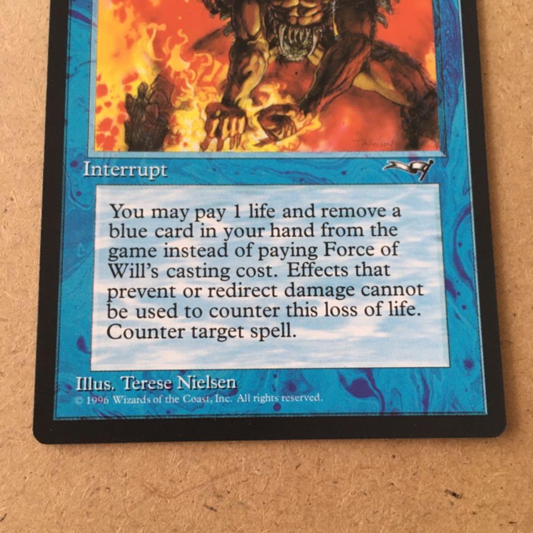 MTG アライアンス　『Force of Will』