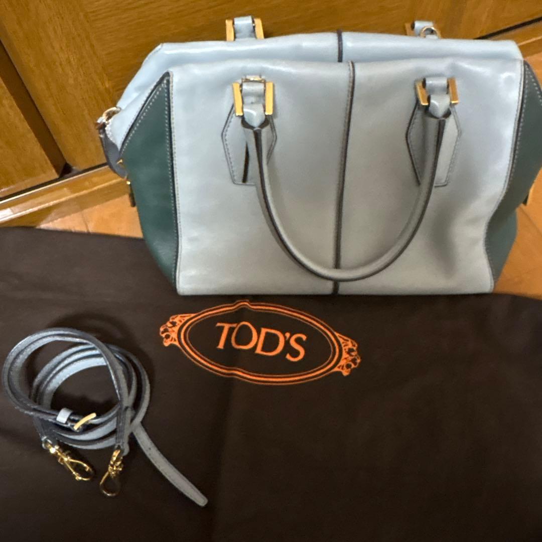 TOD’S D-CUBE ショルダーバッグ Dキューブ 2way ハンドバッグ
