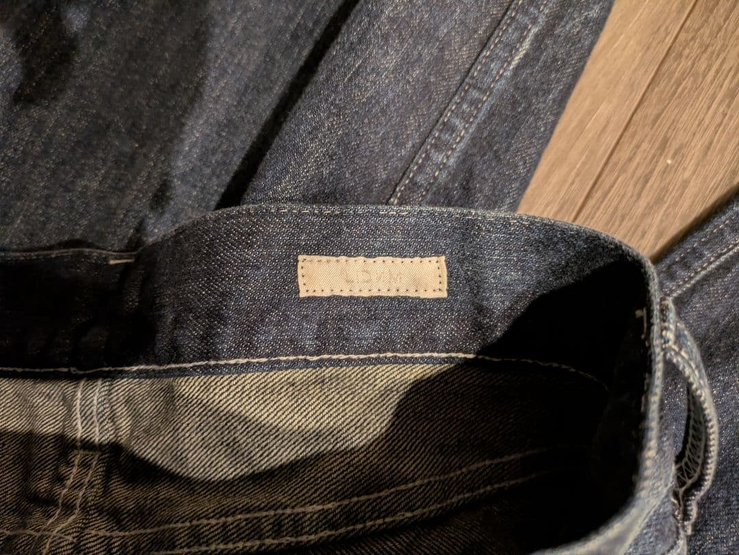 リドム　lidnm Heritage Slub Denim Pants　デニム