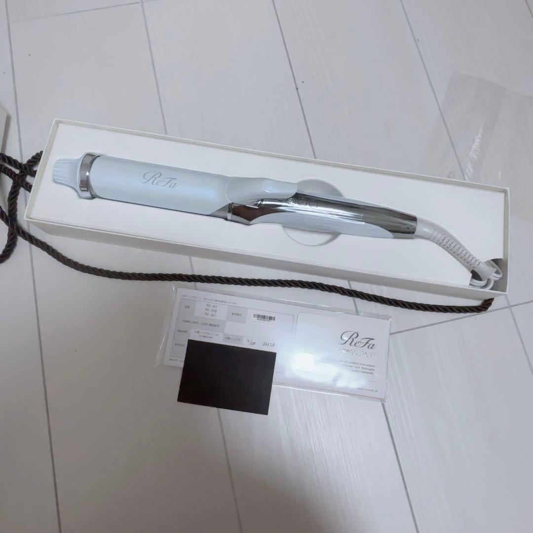 未使用新品ReFa カールヘアアイロン ホワイト　38mm