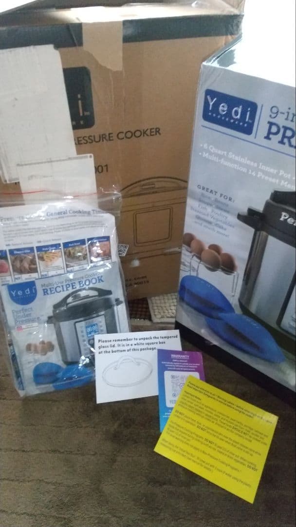 新品!ステンレス電気圧力鍋８L