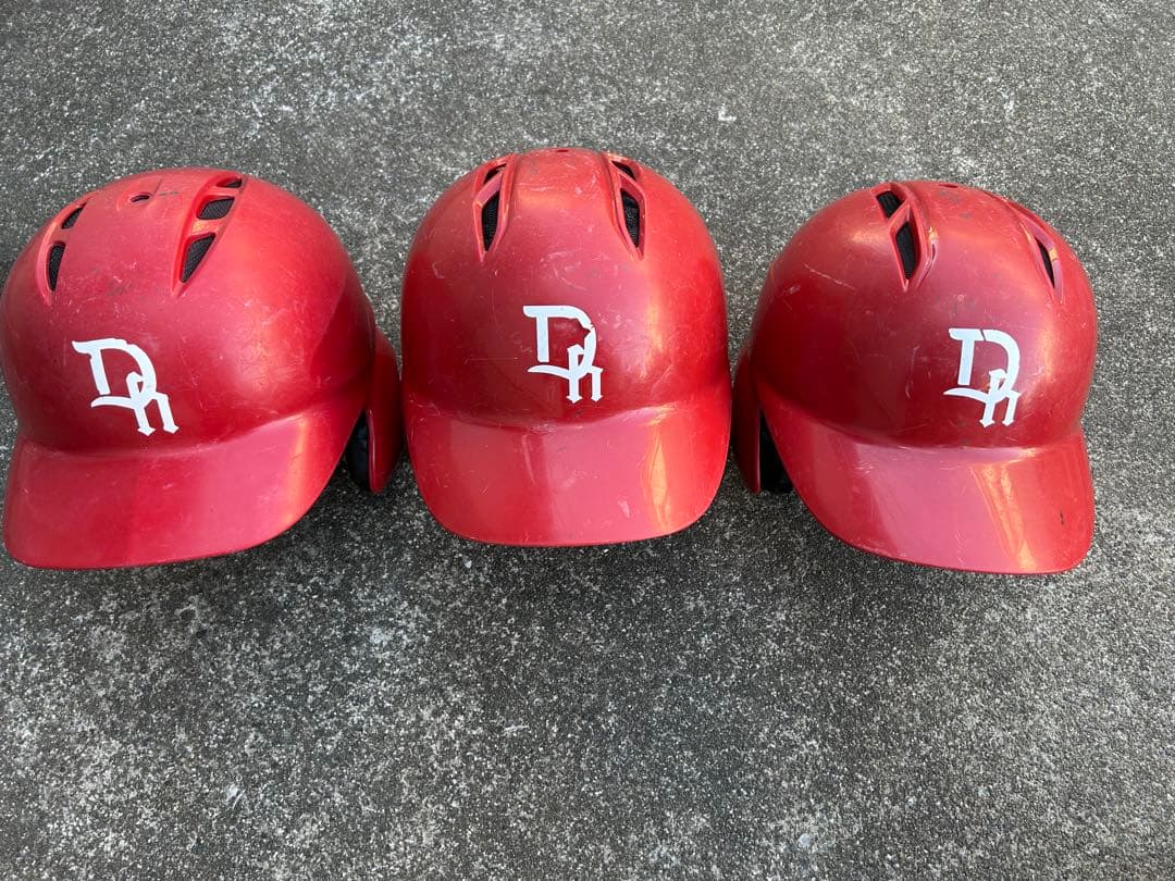 野球ヘルメット（軟式）7個セット【ケース付き】