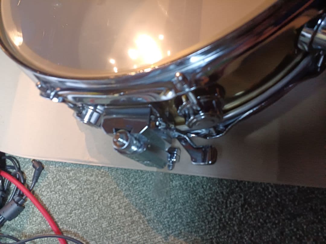 DW　ブロンズスネア　14×5.5 ソフトケース付き