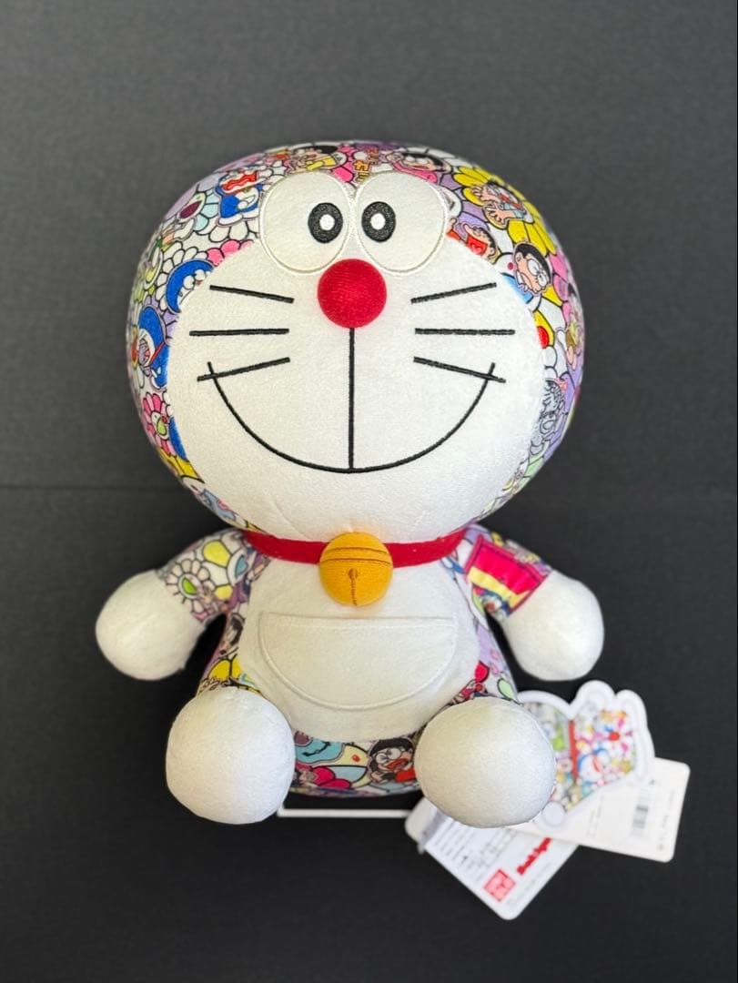 【タグ付き】ドラえもんぬいぐるみ　村上隆コラボ ユニクロ