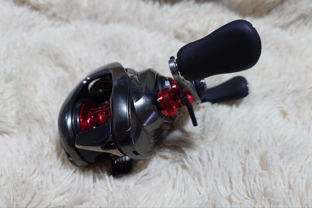 シマノ 20メタニウム KTFスプール IXAカスタム 右 レッド