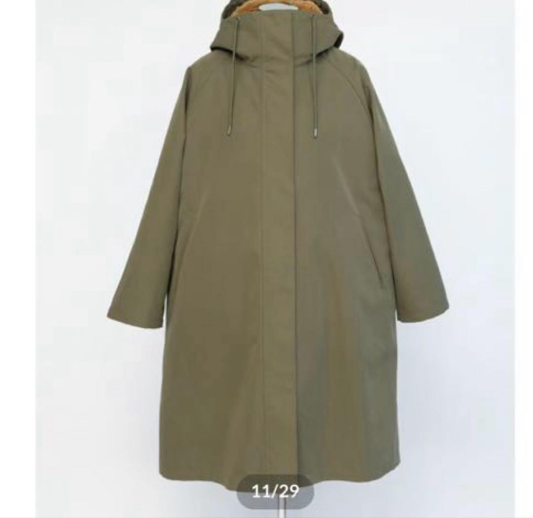 wcj 【撥水】エコファーライナー付きコート