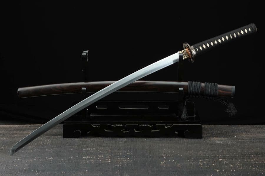 武具　刀装具　日本刀　模造刀   居合刀 三色銅 トンボ 黒檀