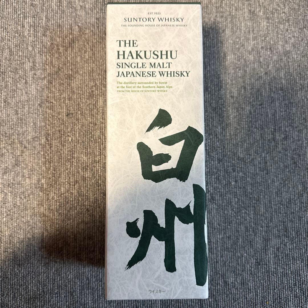 THE HAKUSHU 白州 シングルモルトウイスキー 700ml　はくしゅう
