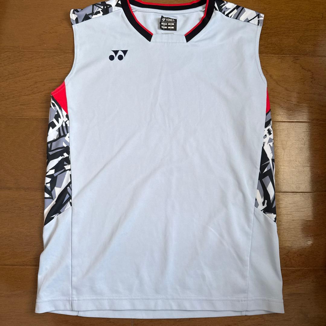 YONEX ノースリーブウェア JP L ライトブルー