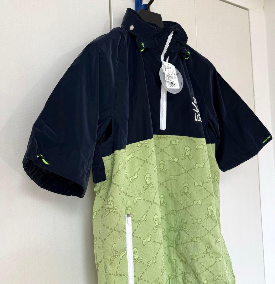 ゆー様♪ 新品 MARK&LONA 半袖プルオーバー ブルゾン マーク&ロナ