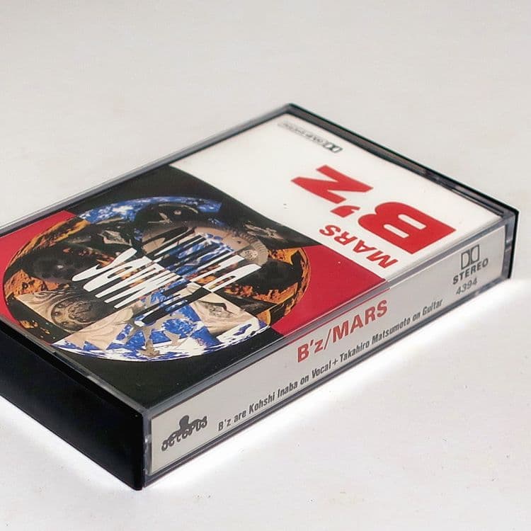 海外盤 カセットテープ B'z MARS 当時物 アナログ テープ グッズ
