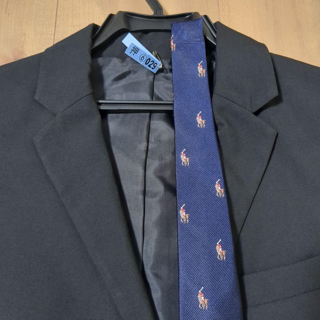 コムサイズムフォーマルスーツ150＋ラルフローレンネクタイ