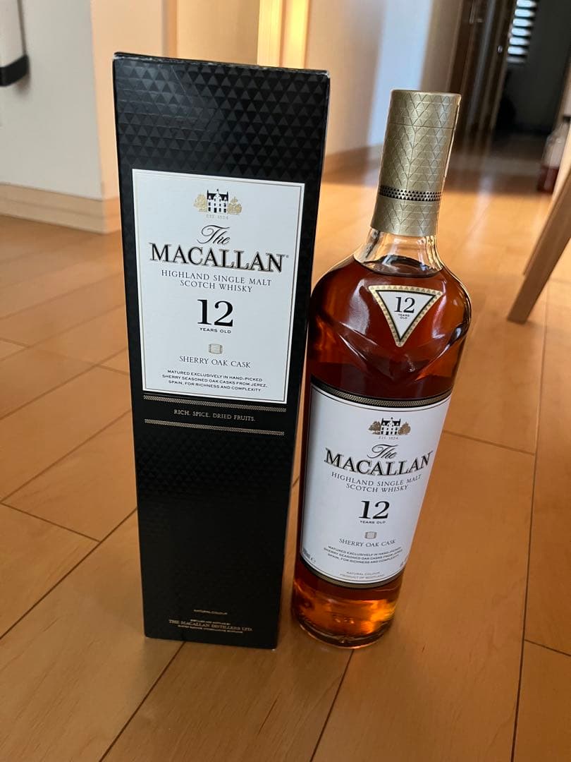 新品未開栓　The Macallan ザマッカラン12年