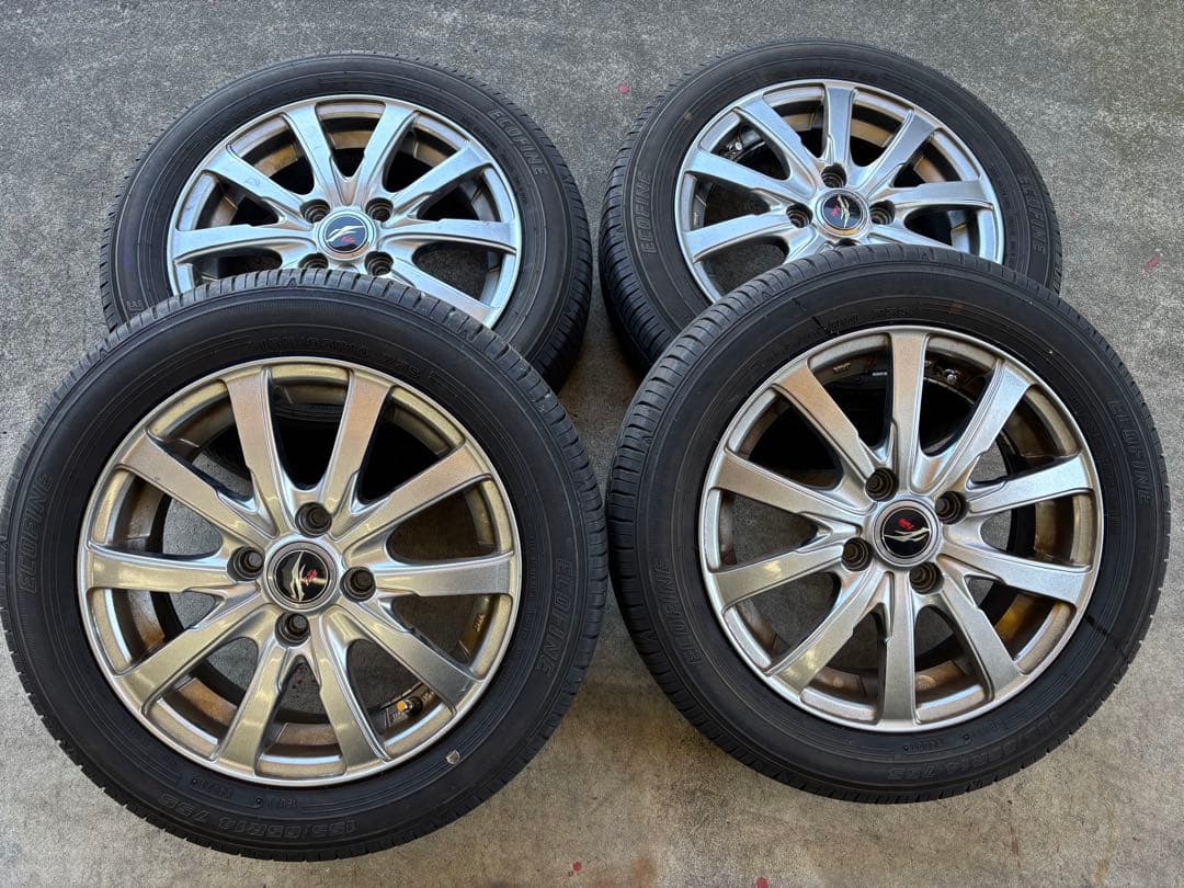 てーボラン 155/65R14 夏タイヤ2本