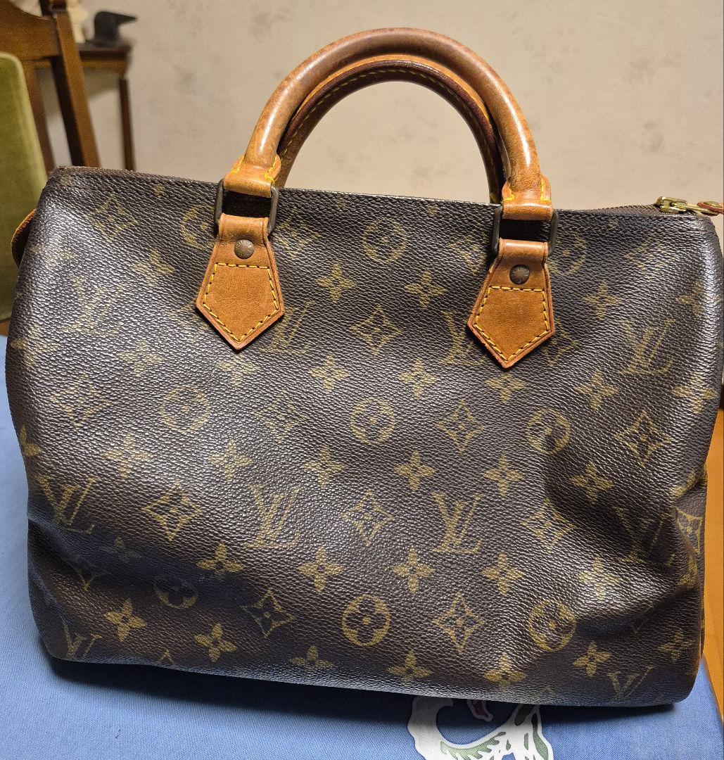 Louis Vuitton モノグラム スピーディー30パリ本店で購入初期モデル