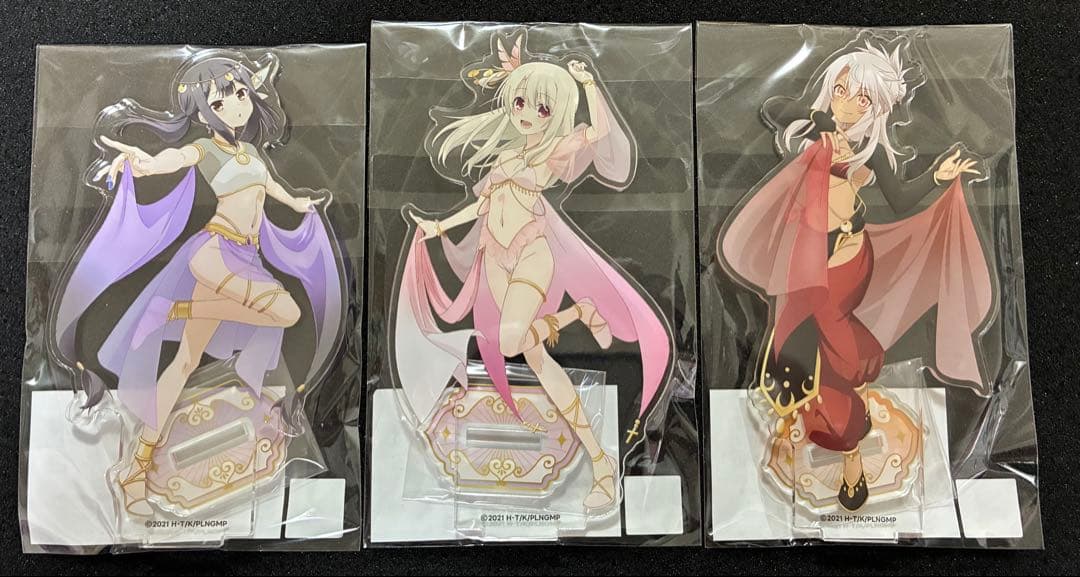 ②アクスタ3種セット　プリズマイリヤ　アラビアンstyle くじ