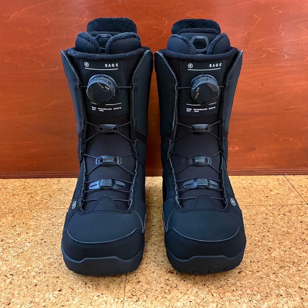 RIDE SAGE 25-26 レディース BOA スノボブーツ 24.5cm