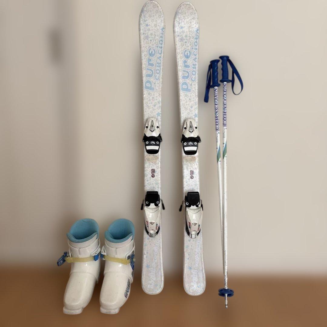 子ども用　スキーセット ブーツ付き　ジュニア