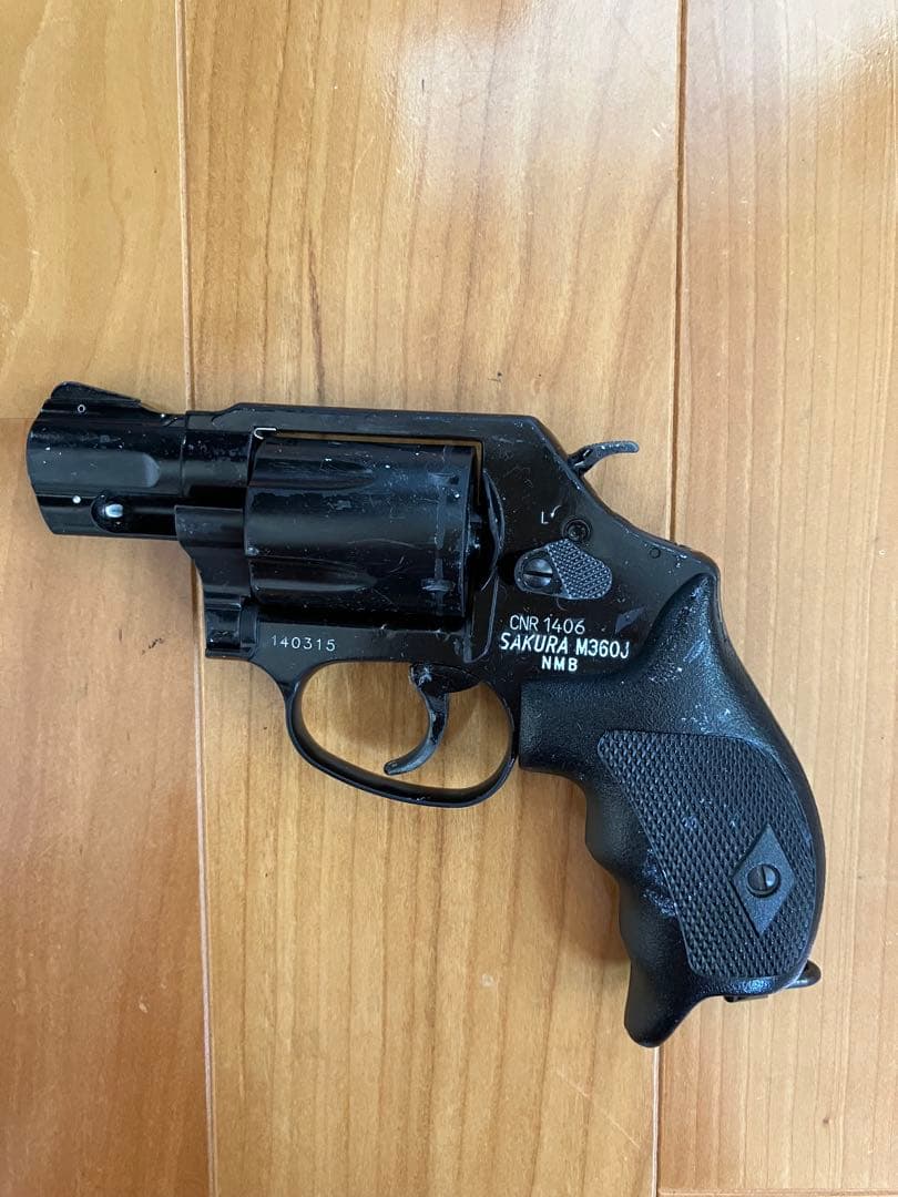 SAKURA M360J ブラックリボルバーNMB