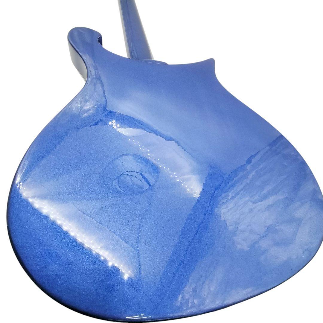 希少レフティ　Rickenbackerスタイル エレキギター 青