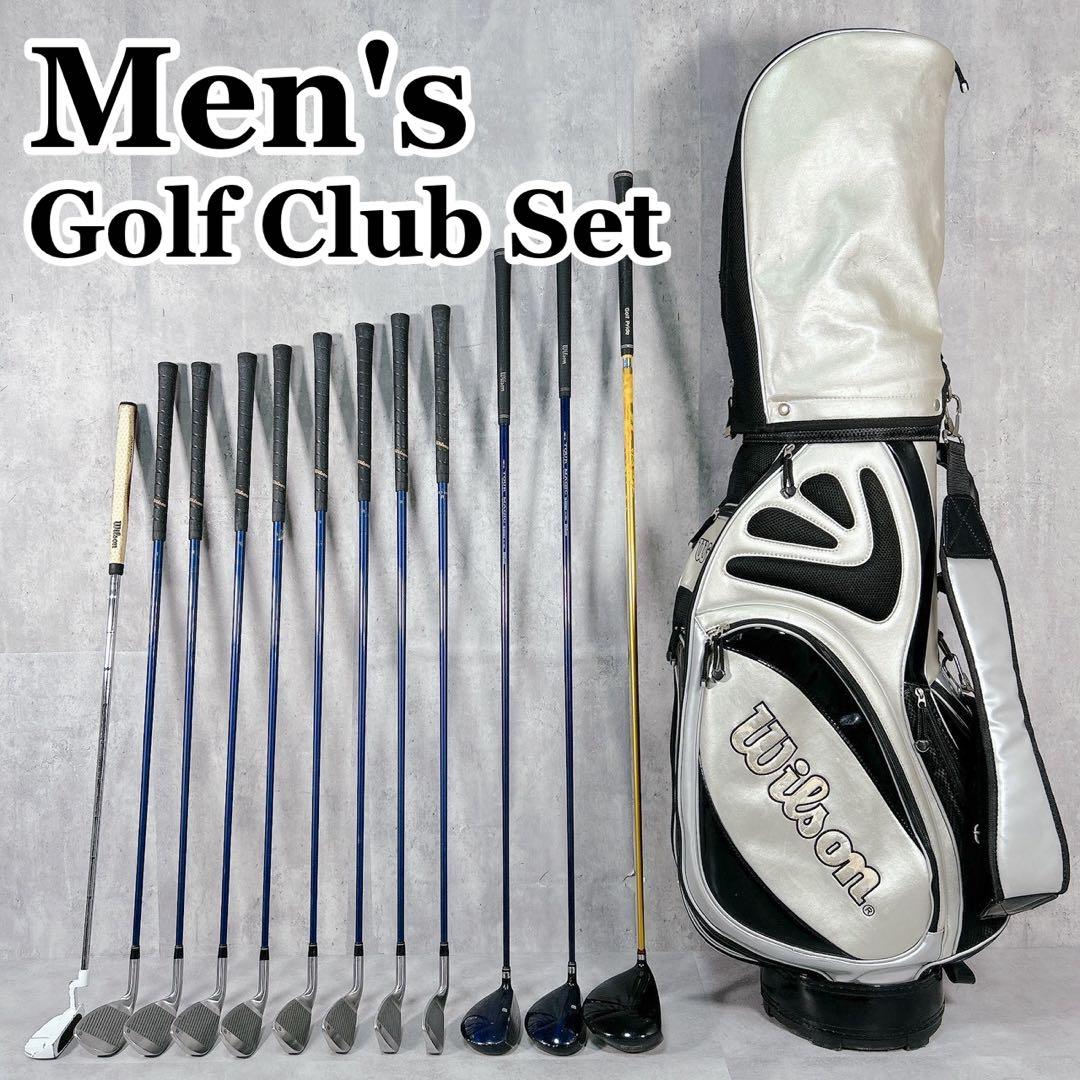 T127 ウィルソン ゴルフクラブ メンズ フルセット 13点 初心者 入門