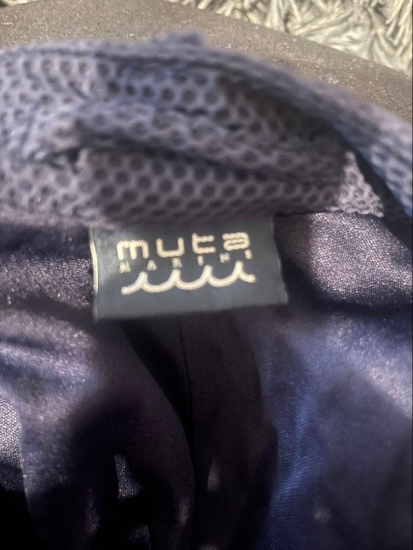 muta MARINE GOLF ハーフパンツ　Mサイズ　メッシュ　ネイビー