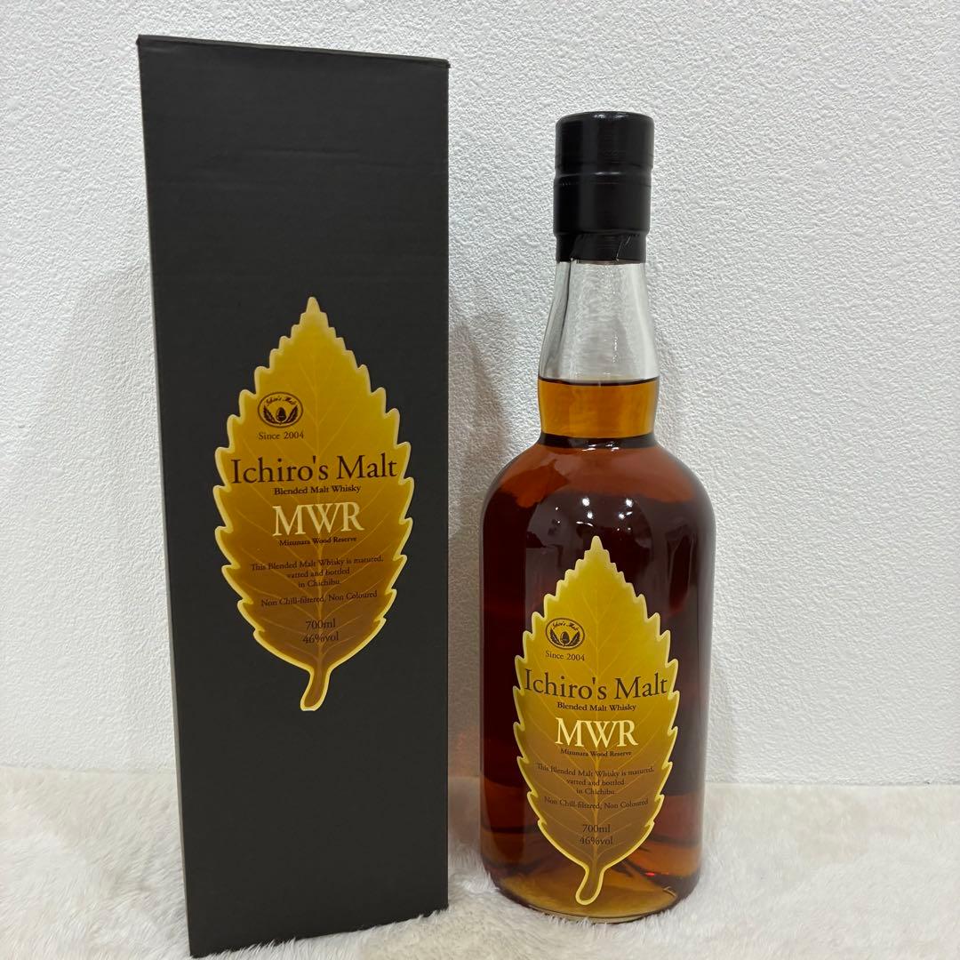 イチローズモルト　MWR ミズナラウッドリザーブ　新品未開封