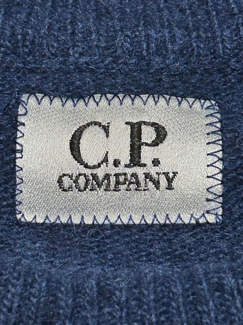 【00s】C.P. Company レンズニット セーター ネイビー 48